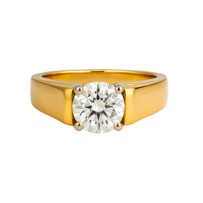 Timeless Solitaire Lab Grown Diamond Ring