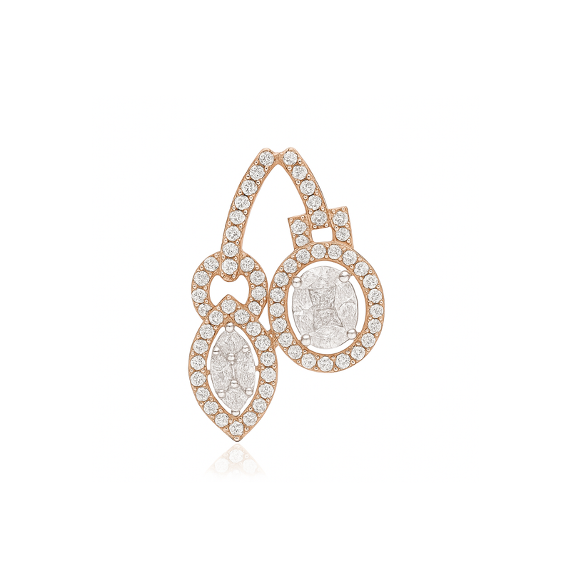 Eclipse Echo Lab Grown Diamond Pendant