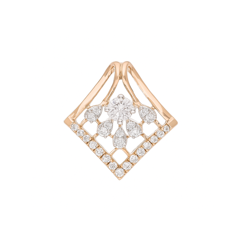 Flourish Frost Lab Grown Diamond Pendant