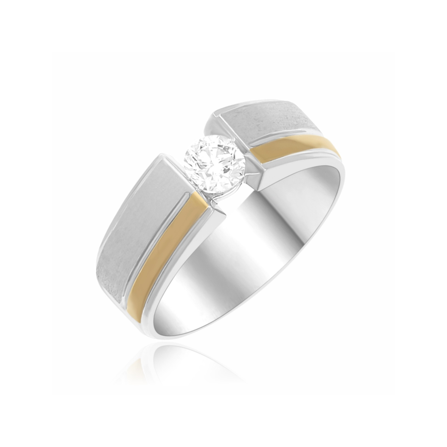 Bianco Aura Men’s Lab Grown Diamond Ring