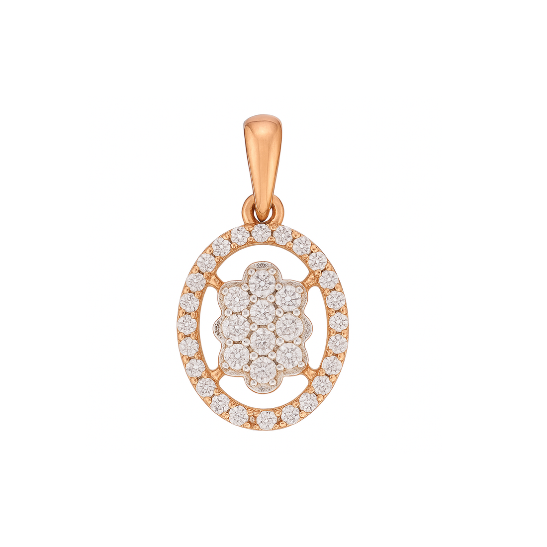 Harmony Bloom Lab Grown Diamond Pendant