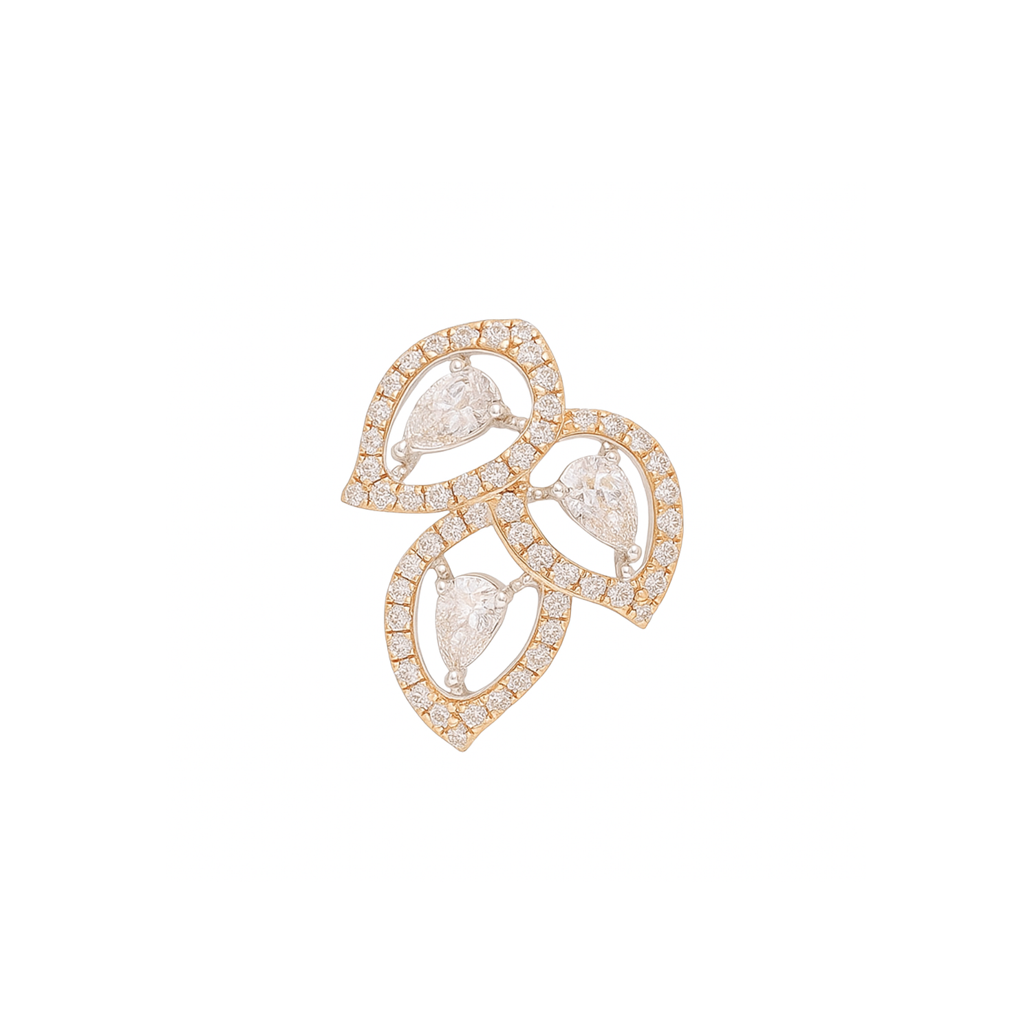 Lusterleaf Cascade Lab Grown Diamond Pendant