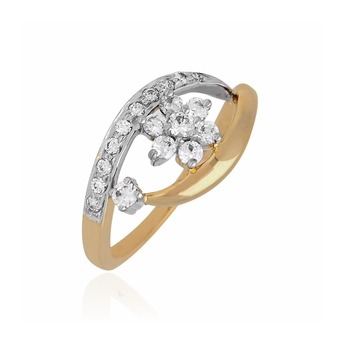 Petal Orbit Lab Grown Diamond Ring