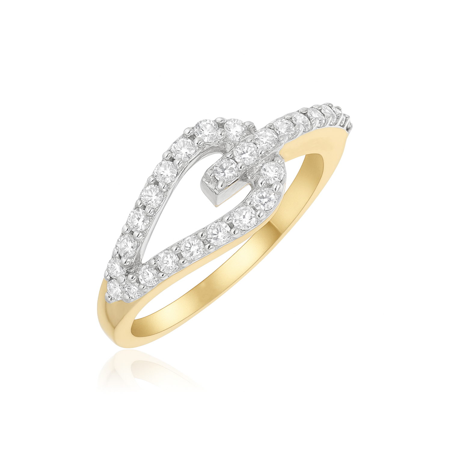 Esprit Curve Lab Grown Diamond Ring
