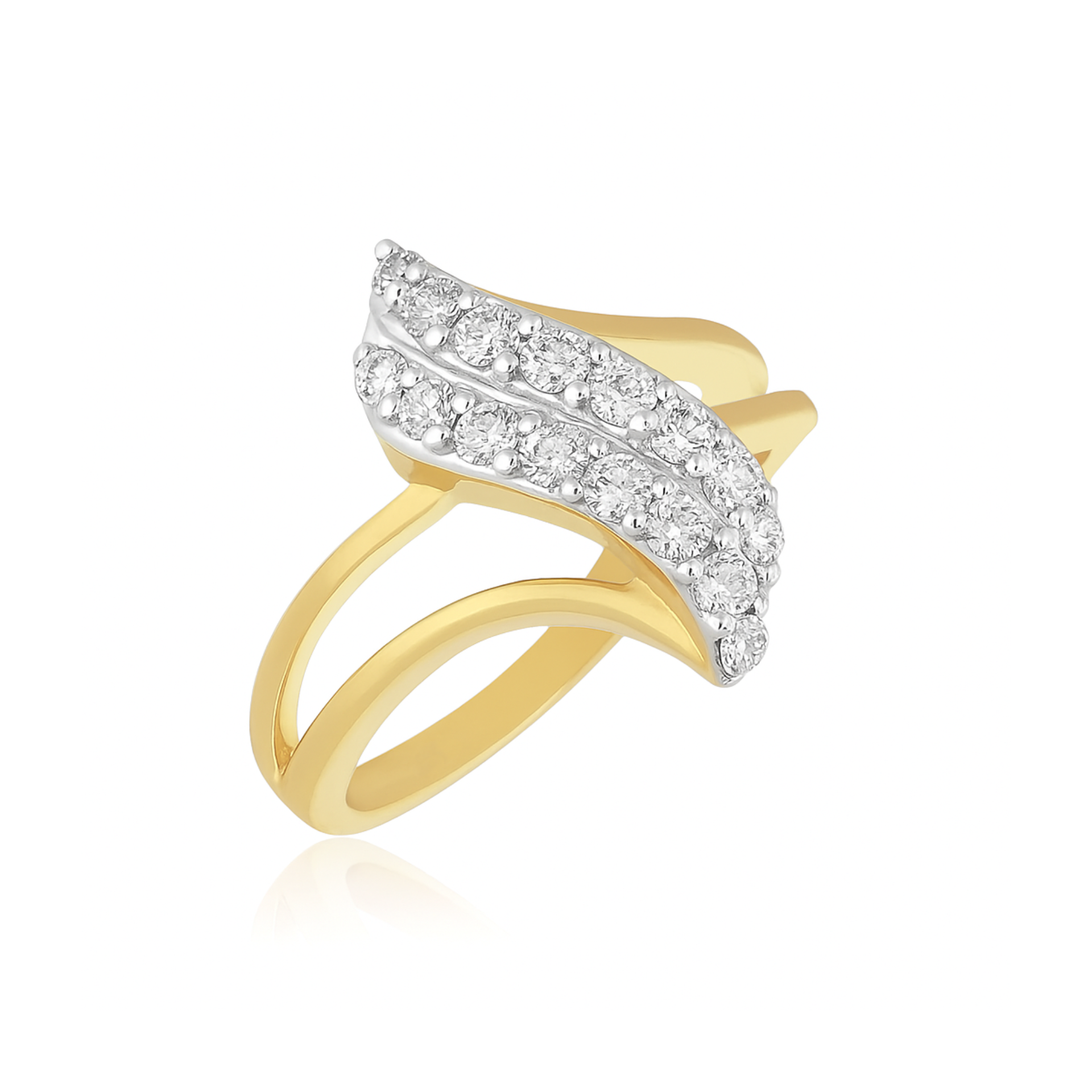 Vivid Stream Lab Grown Diamond Ring