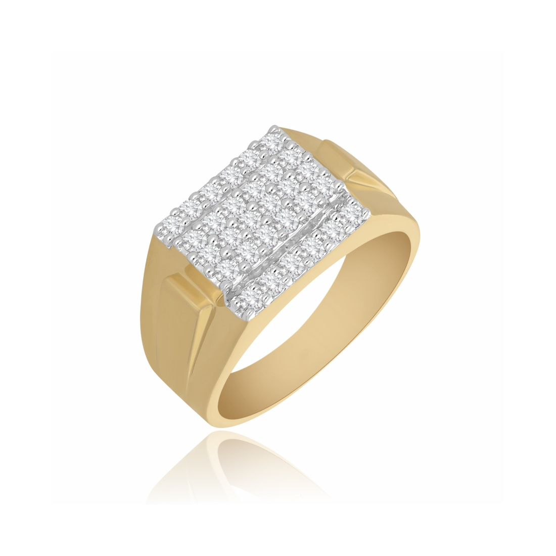 Palatial Matrix Lab Grown Diamond Ring