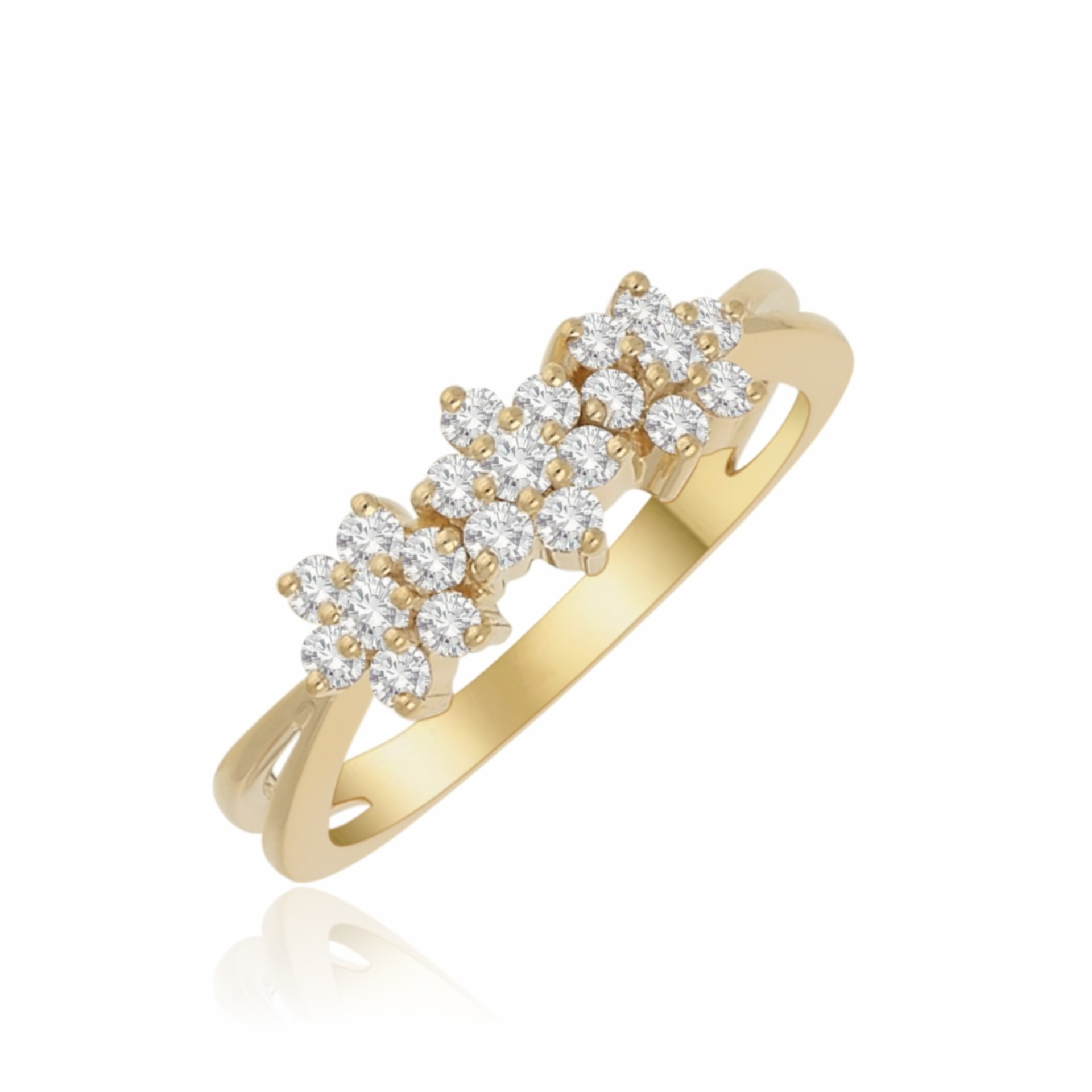 Botanical Muse Cluster Lab Grown Diamond Ring