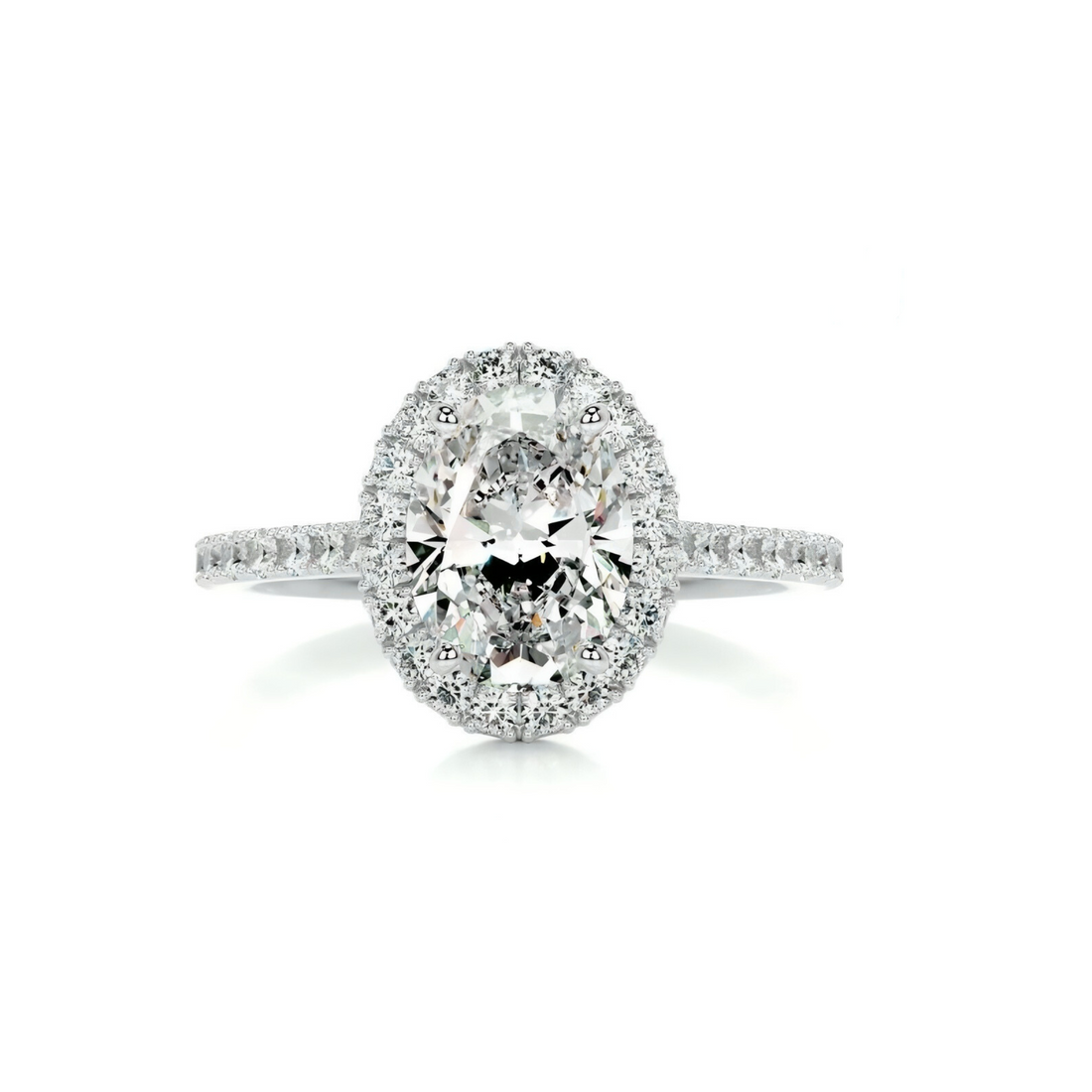 Crown Radiance Solitaire Lab Grown Diamond Ring