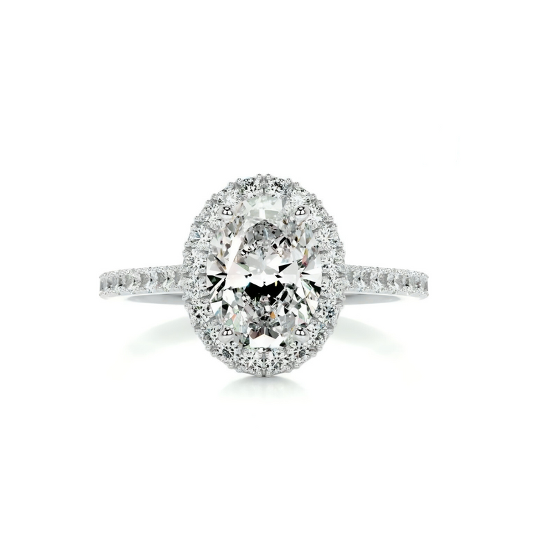 Crown Radiance Solitaire Lab Grown Diamond Ring