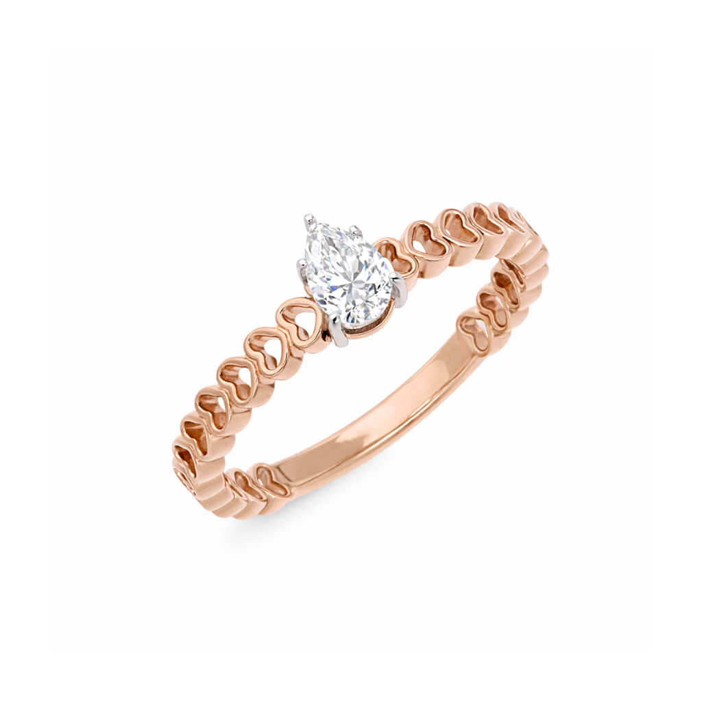 Heritage Heart Lab Grown Diamond Ring