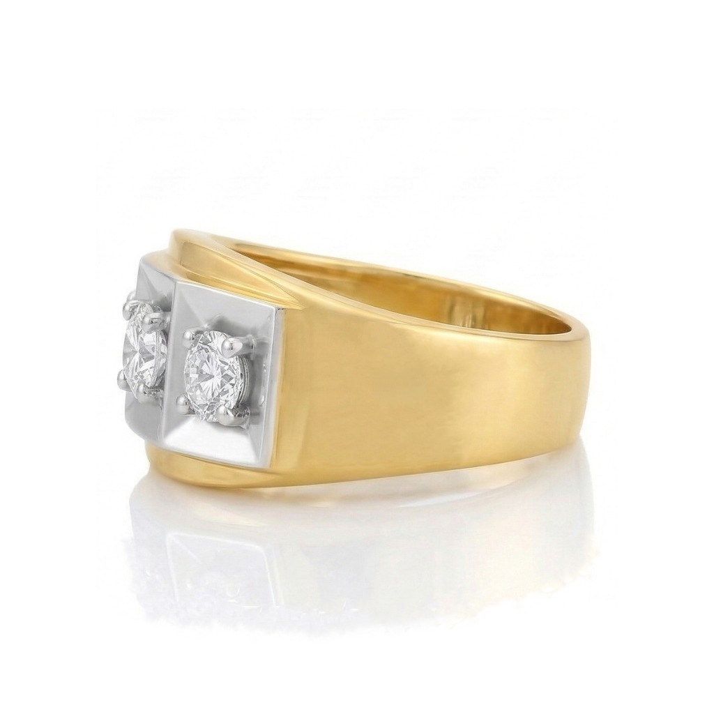 Legacy Triad Lab Grown Diamond Ring
