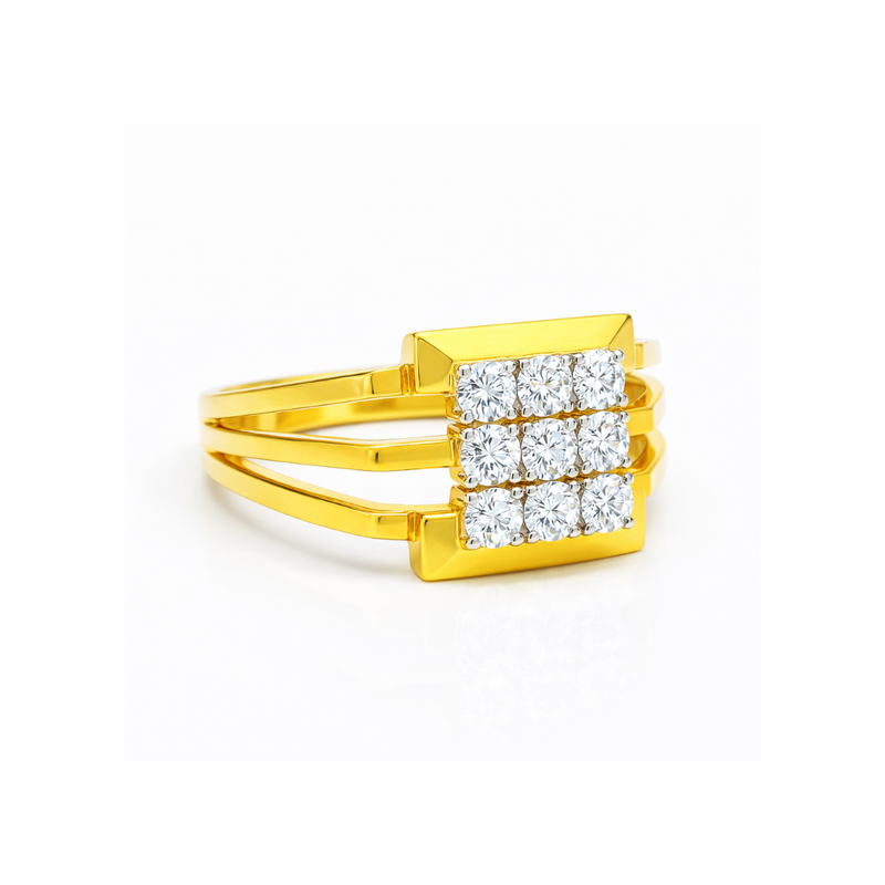 Modern Heritage Lab Grown Diamond Ring