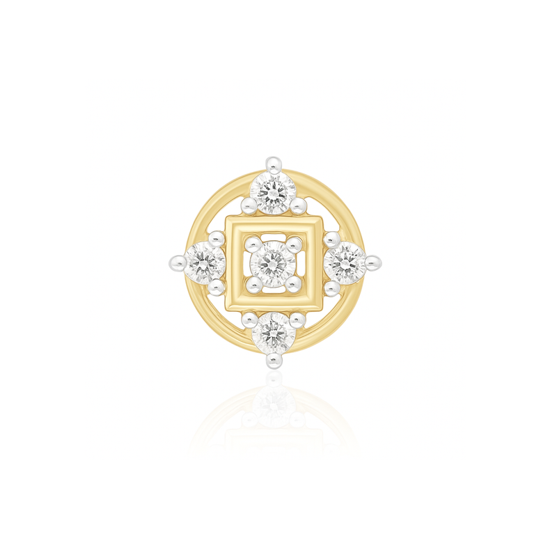 CircletAura Lab Grown Diamond Nosepin