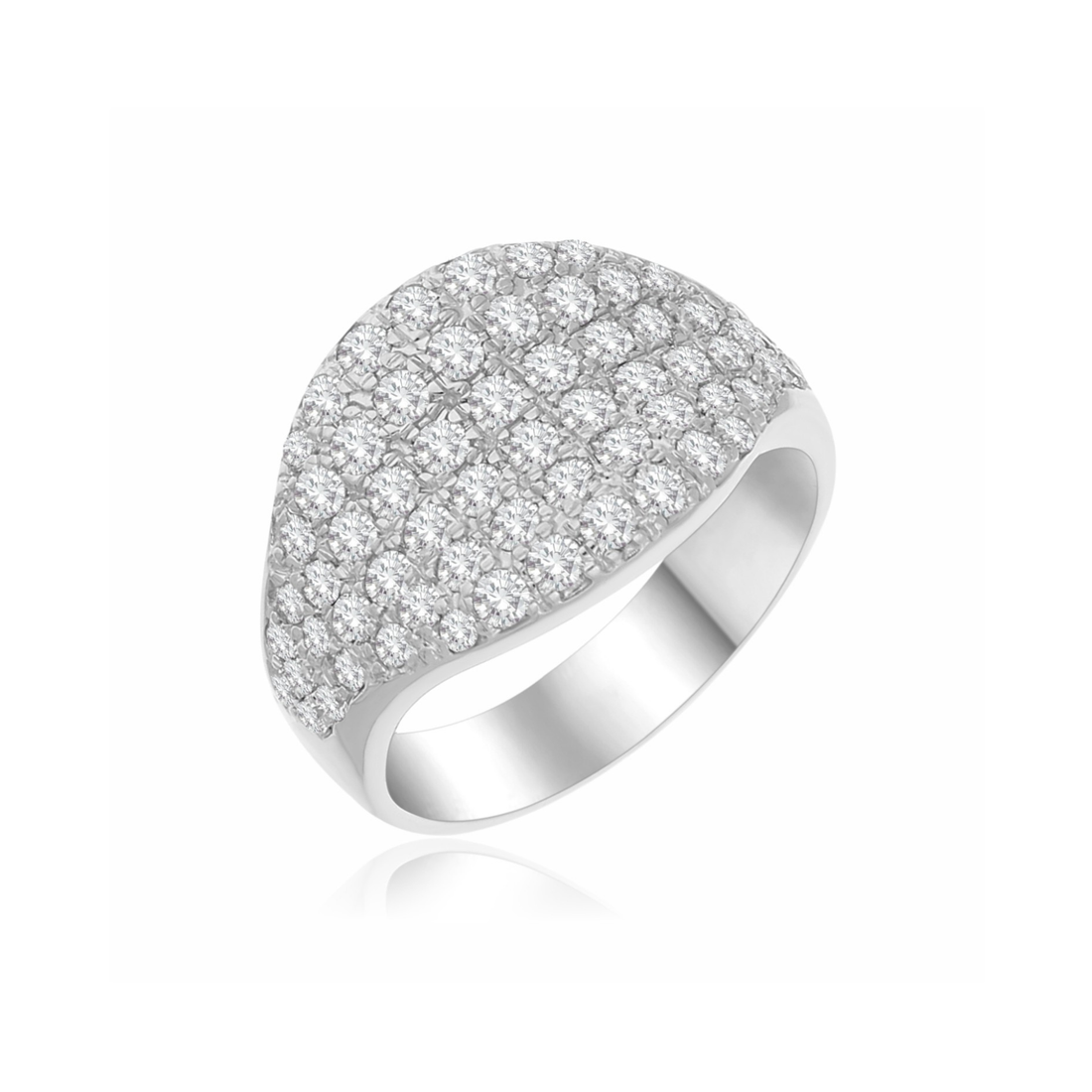 Glamora Cluster Lab Grown Diamond Ring