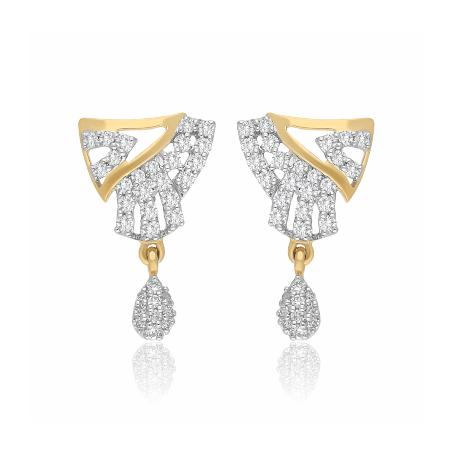 Suncrest Blade Sparkle Lab Grown Diamond Earrings