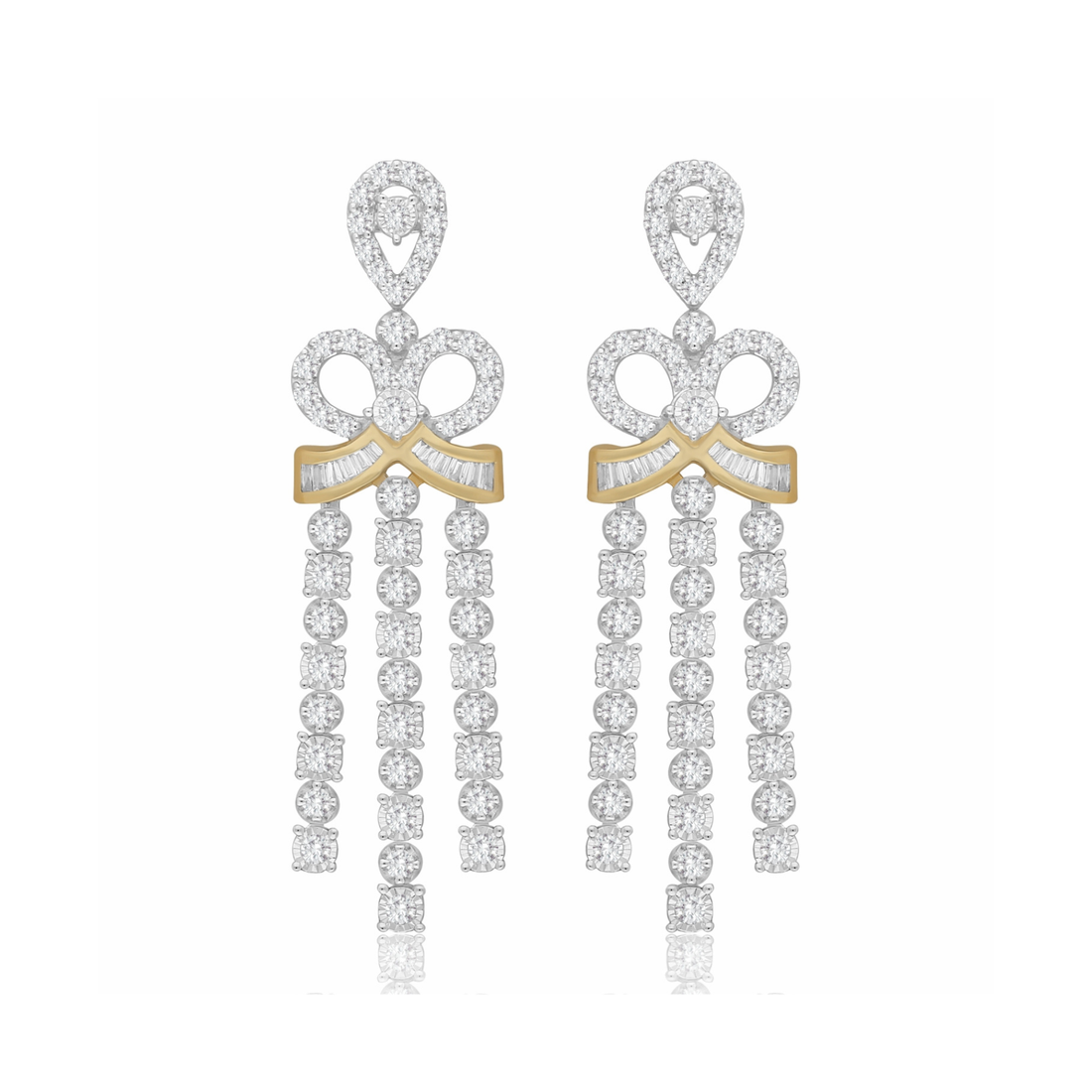 Diva Flare Lab Grown Diamond Earrings