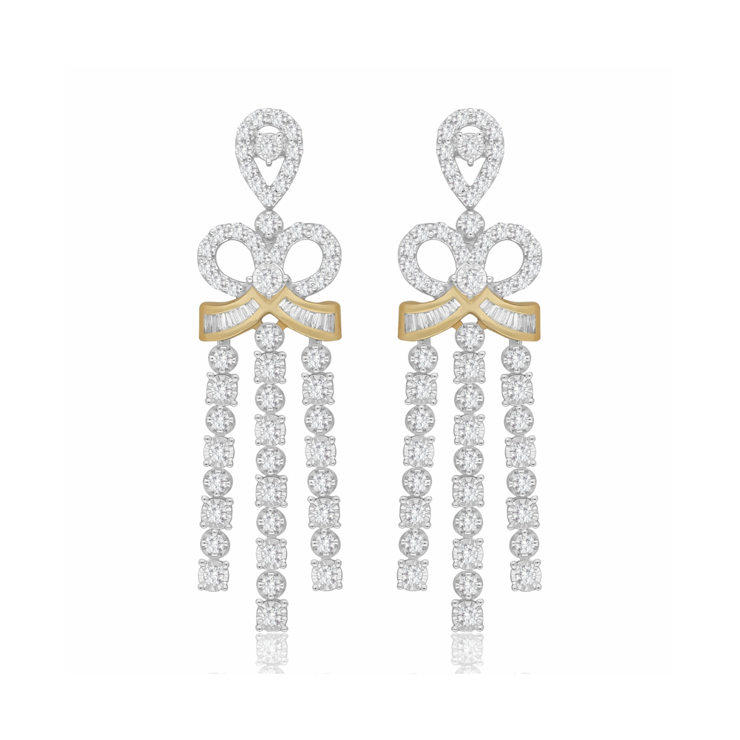 Diva Flare Lab Grown Diamond Earrings