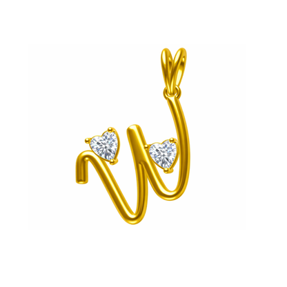 Winged Heart Lab Grown Diamond Pendant