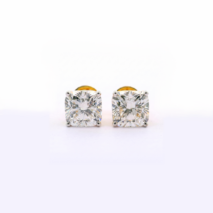 Velvet  Solitaire Lab Grown Diamond Earrings