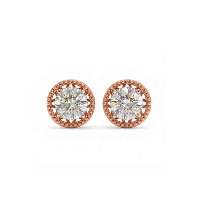 Bella Bead Lab Grown Diamond Earrings