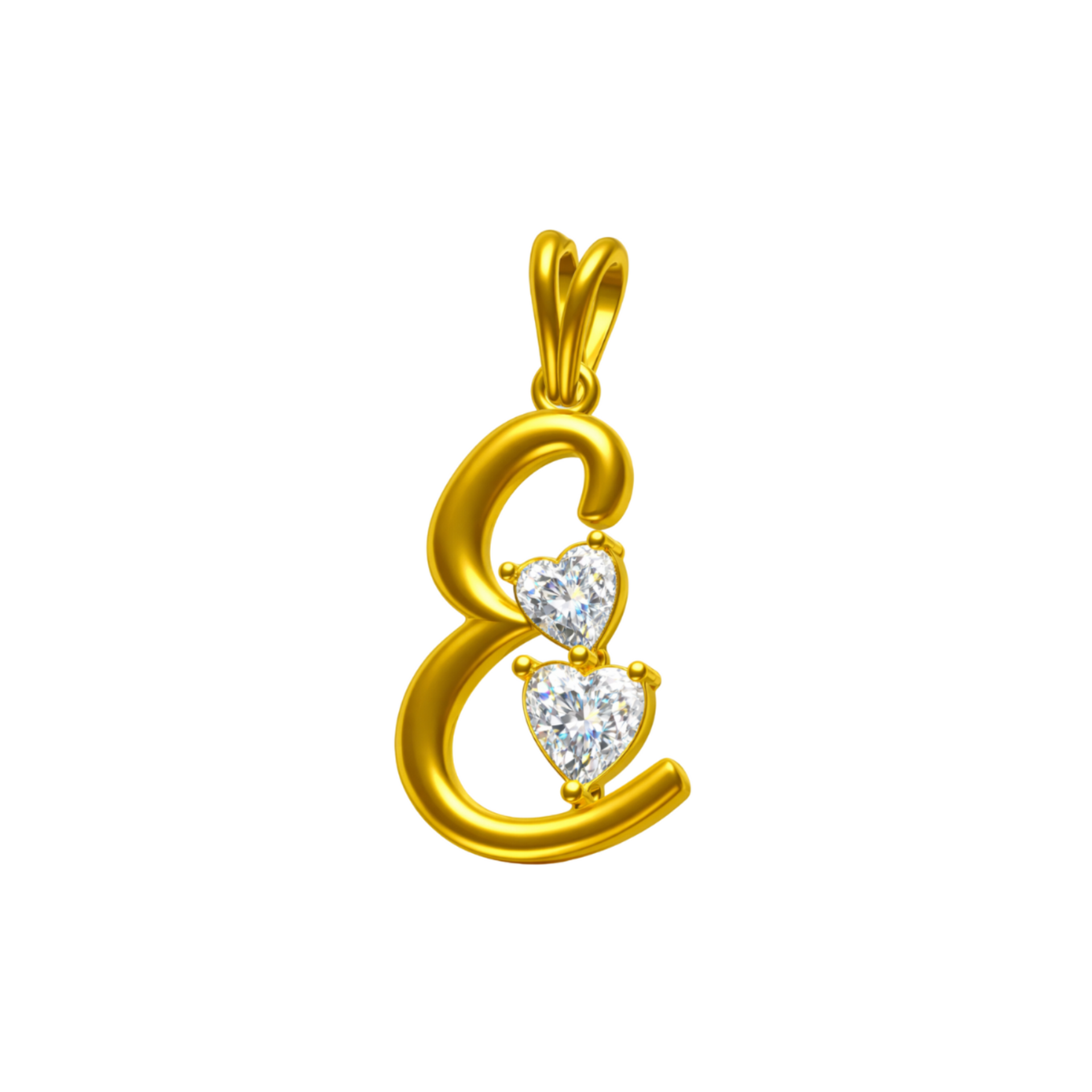 Essence Heart Lab Grown Diamond Pendant