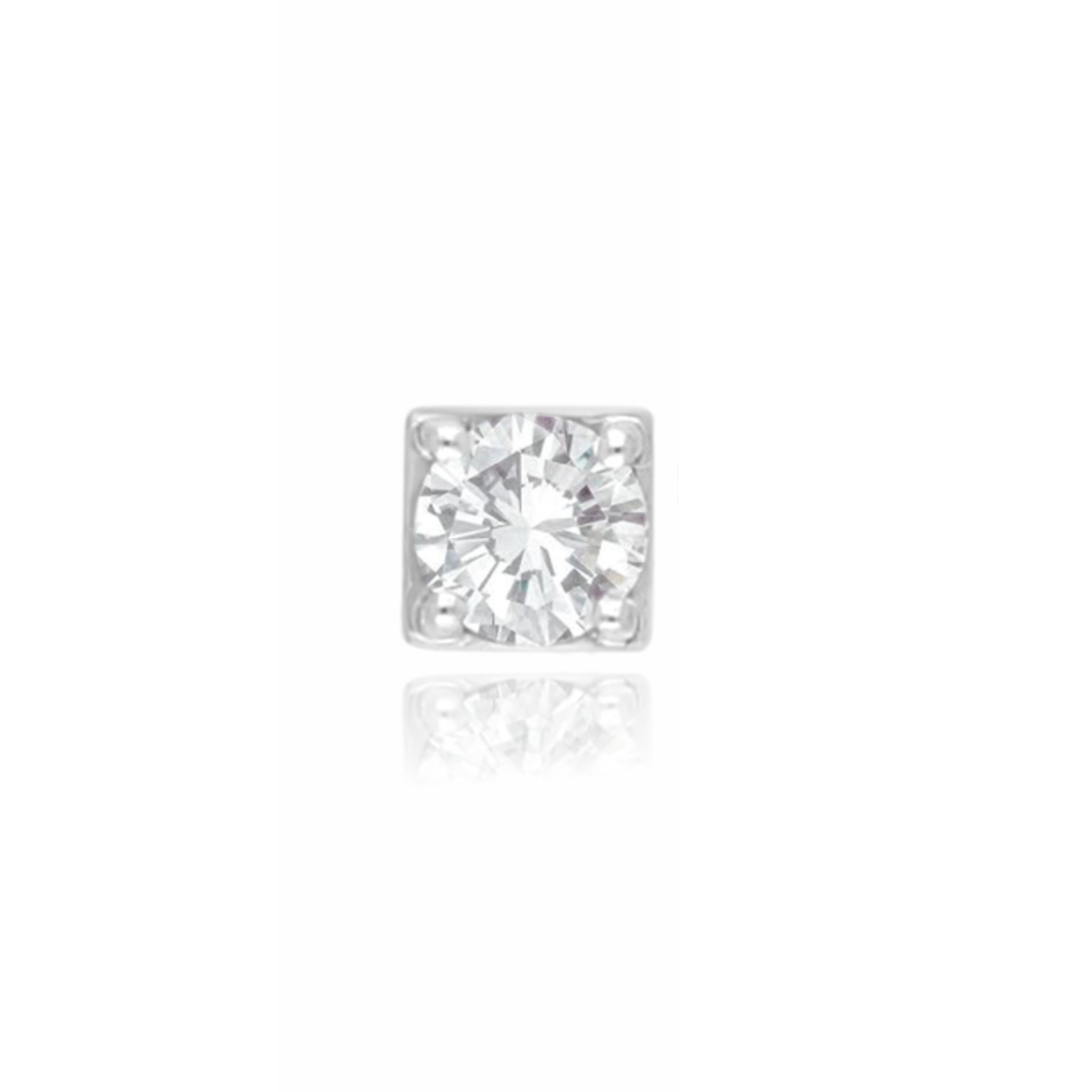 Metric Sparkle Lab Grown Diamond Nosepin