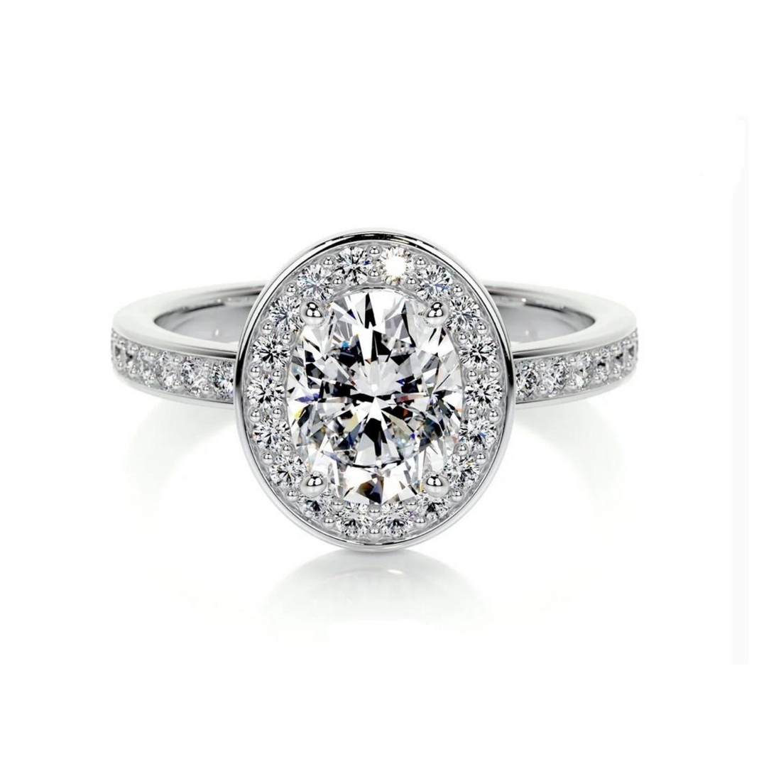 Eternal Embrace Solitaire Lab Grown Diamond Ring