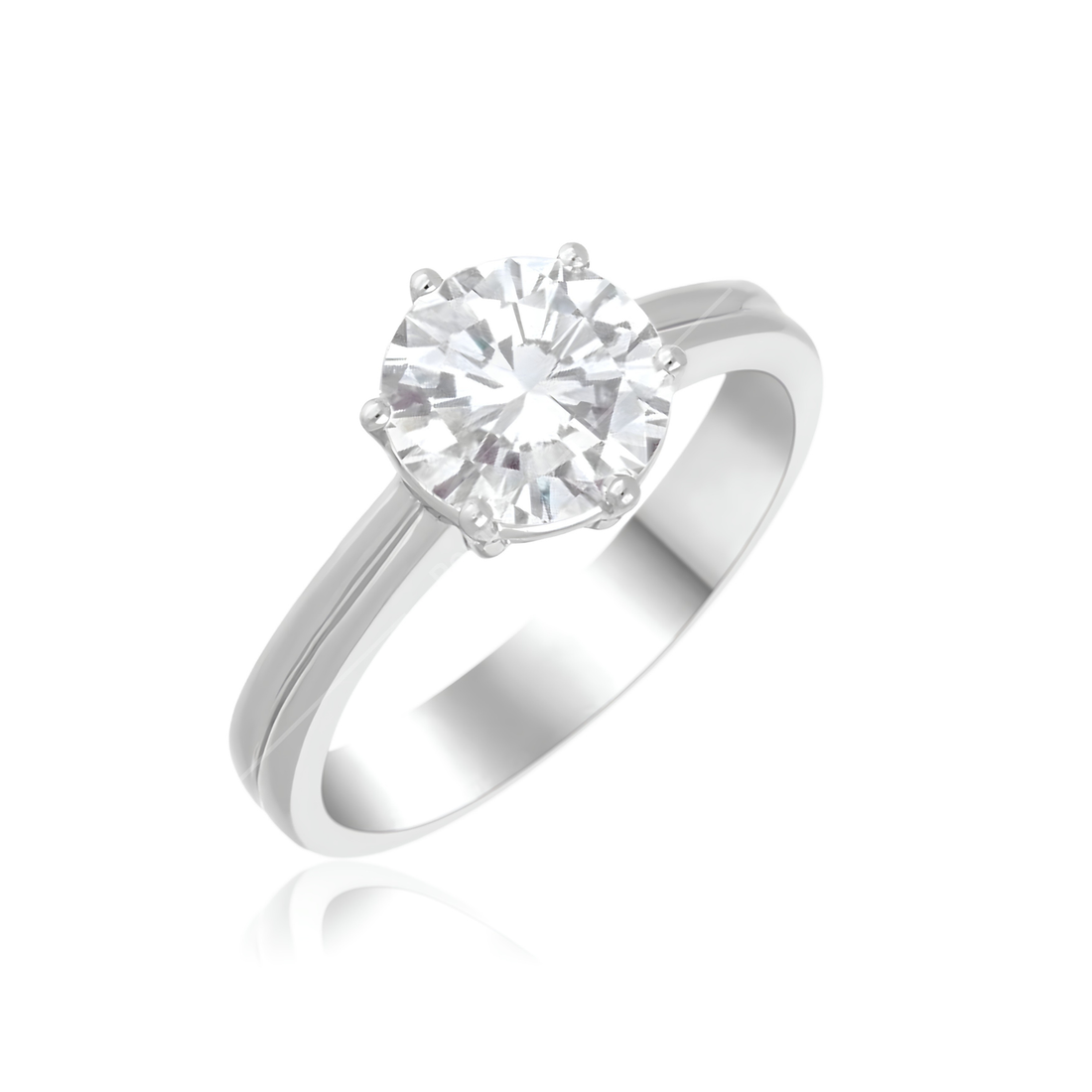 Starlace Solitaire Lab Grown Diamond Ring
