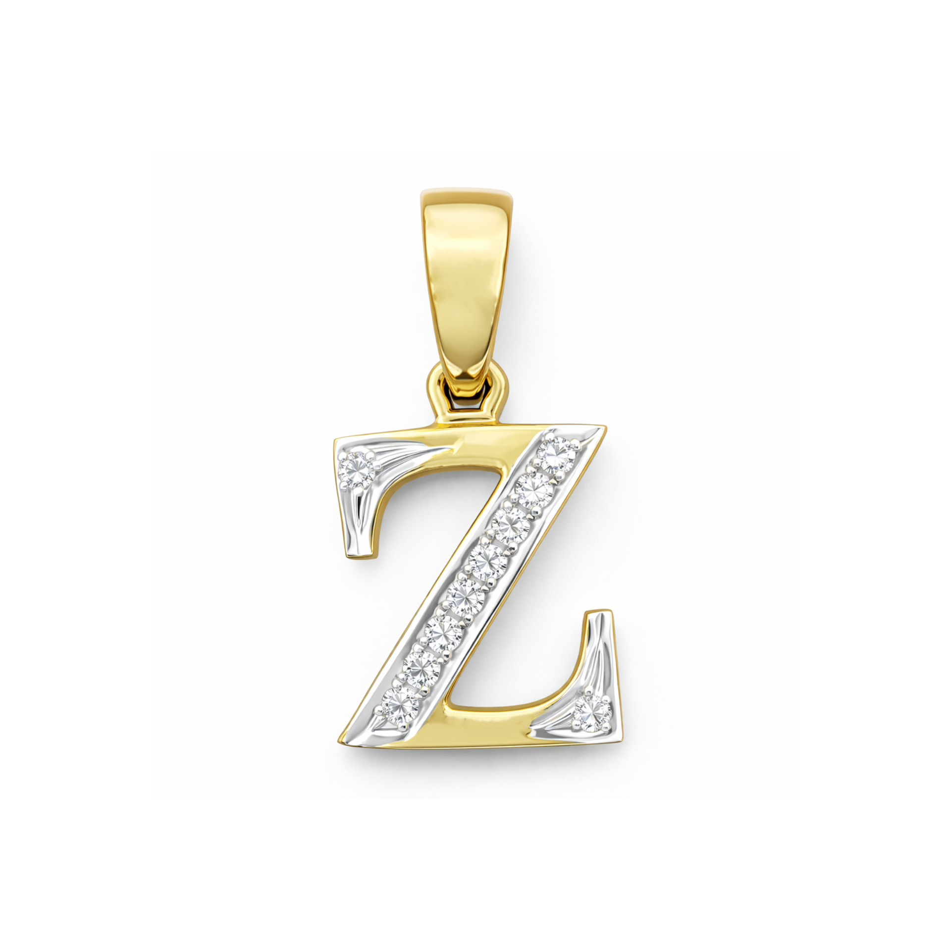 Z-Initial Lab Grown Diamond Pendant