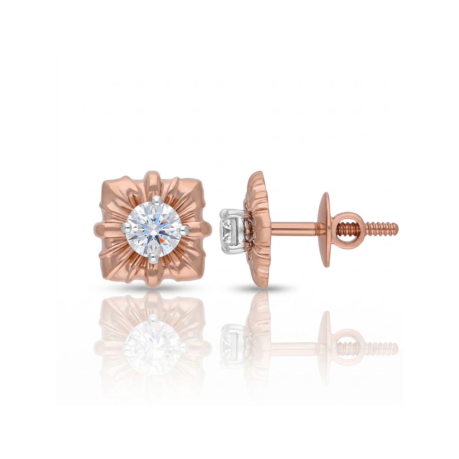 Bellaro Shine Lab Grown Diamond Earrings