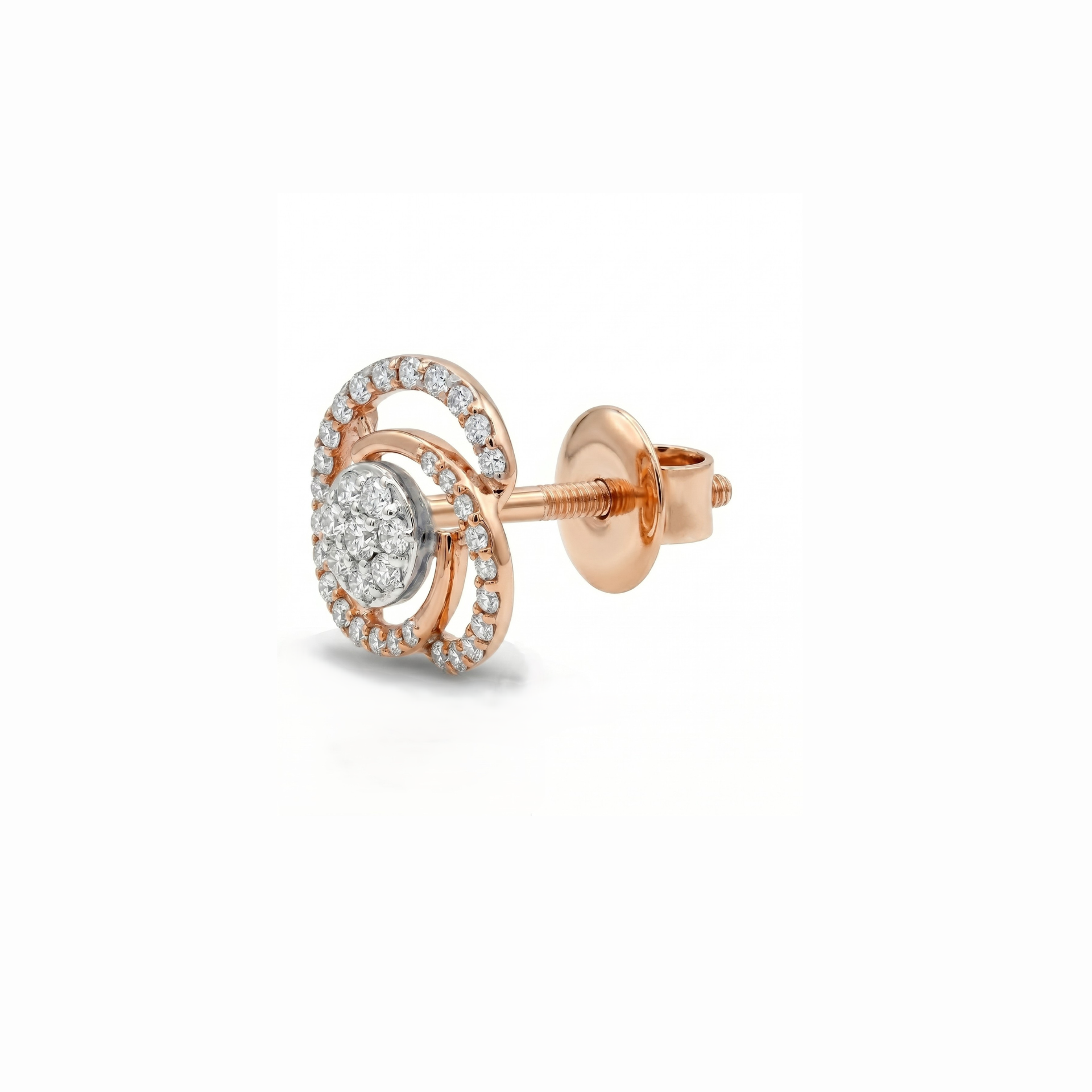 Blooming Blush Lab Grown Diamond Earrings