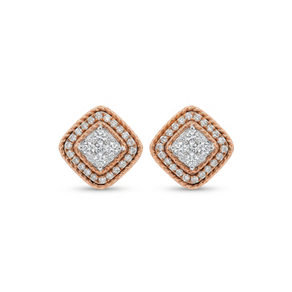 Blush Aura Lab Grown Diamond Earrings