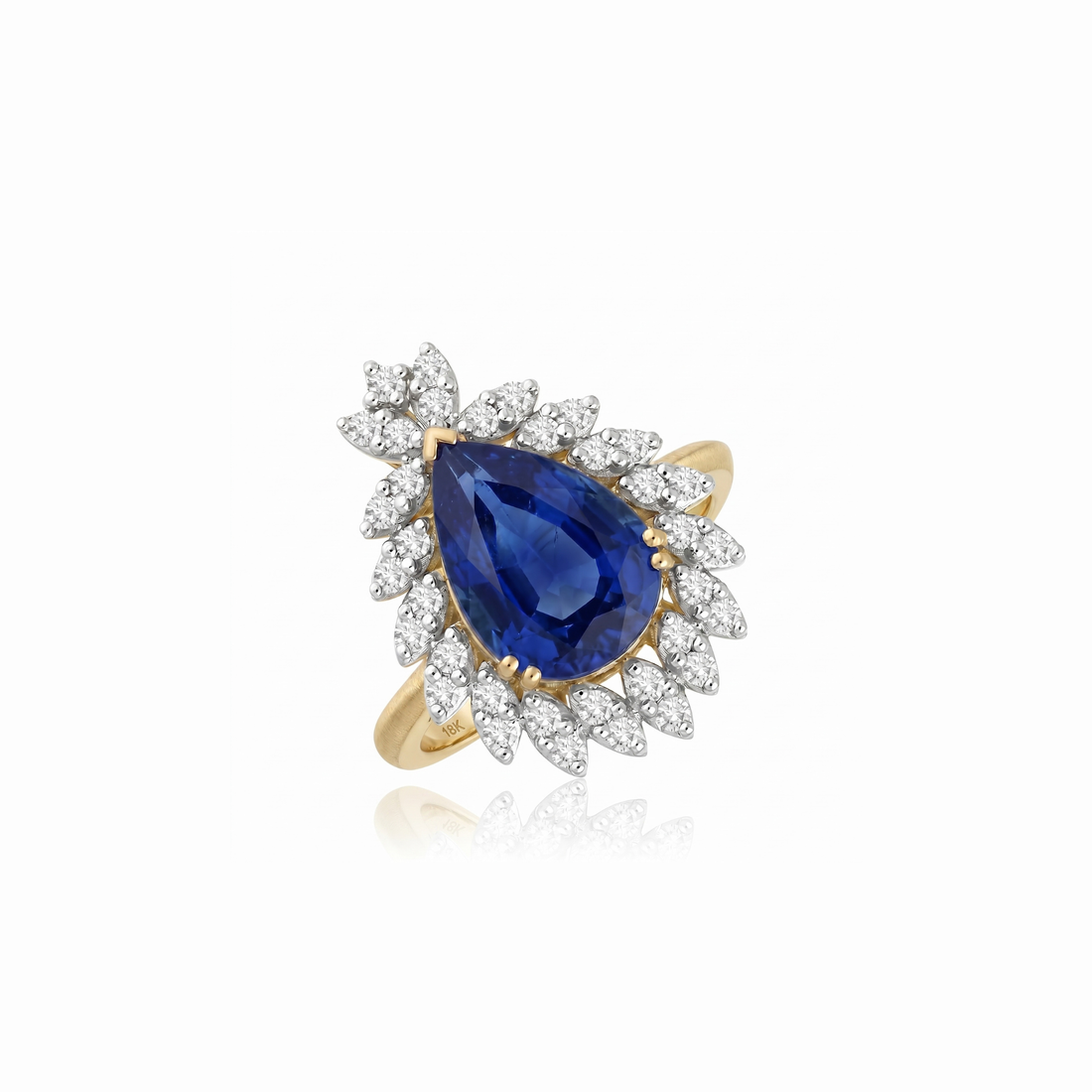 Sapphire Sovereign Lab Grown Gemstone Ring