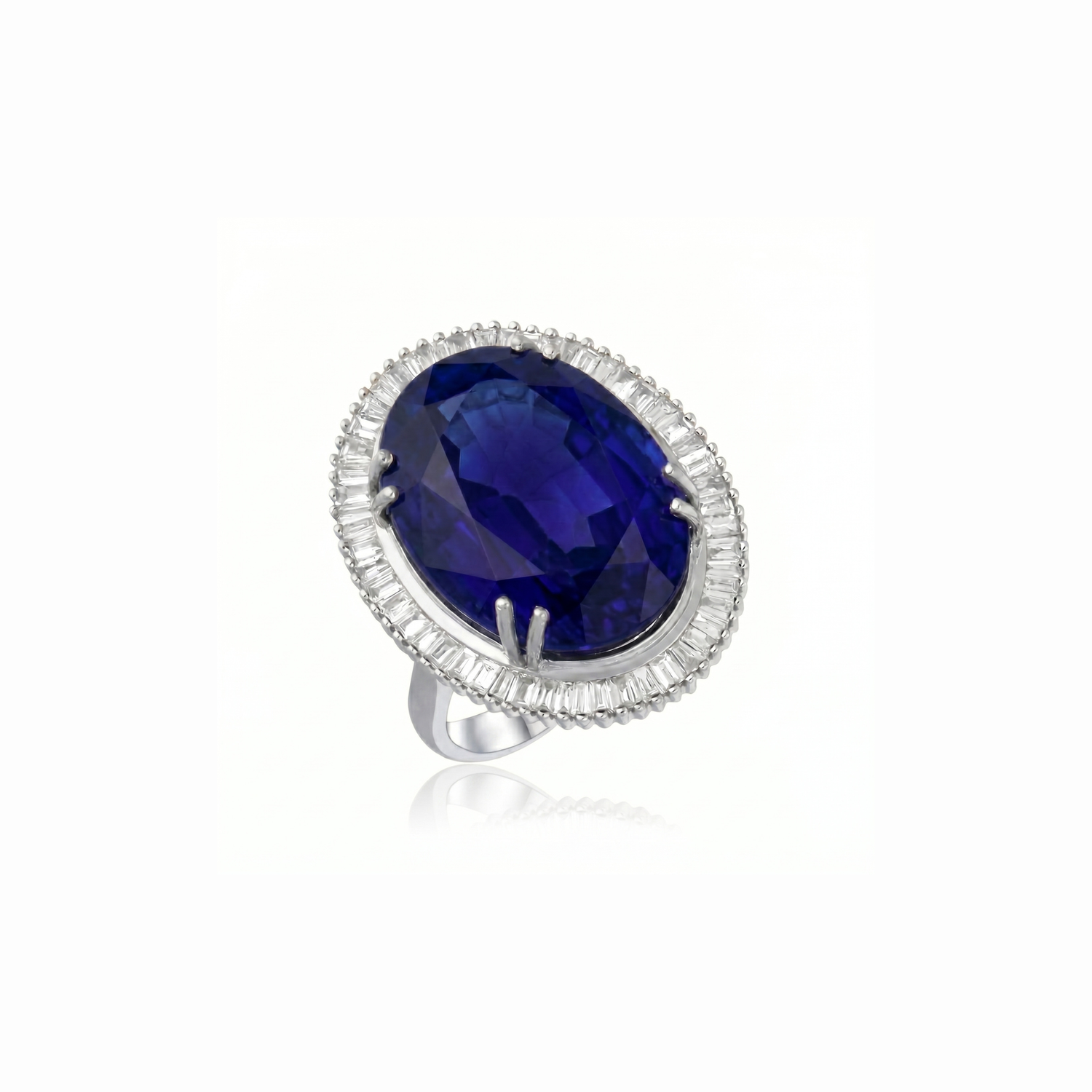 Ballerina Lab Grown Gemstone Ring