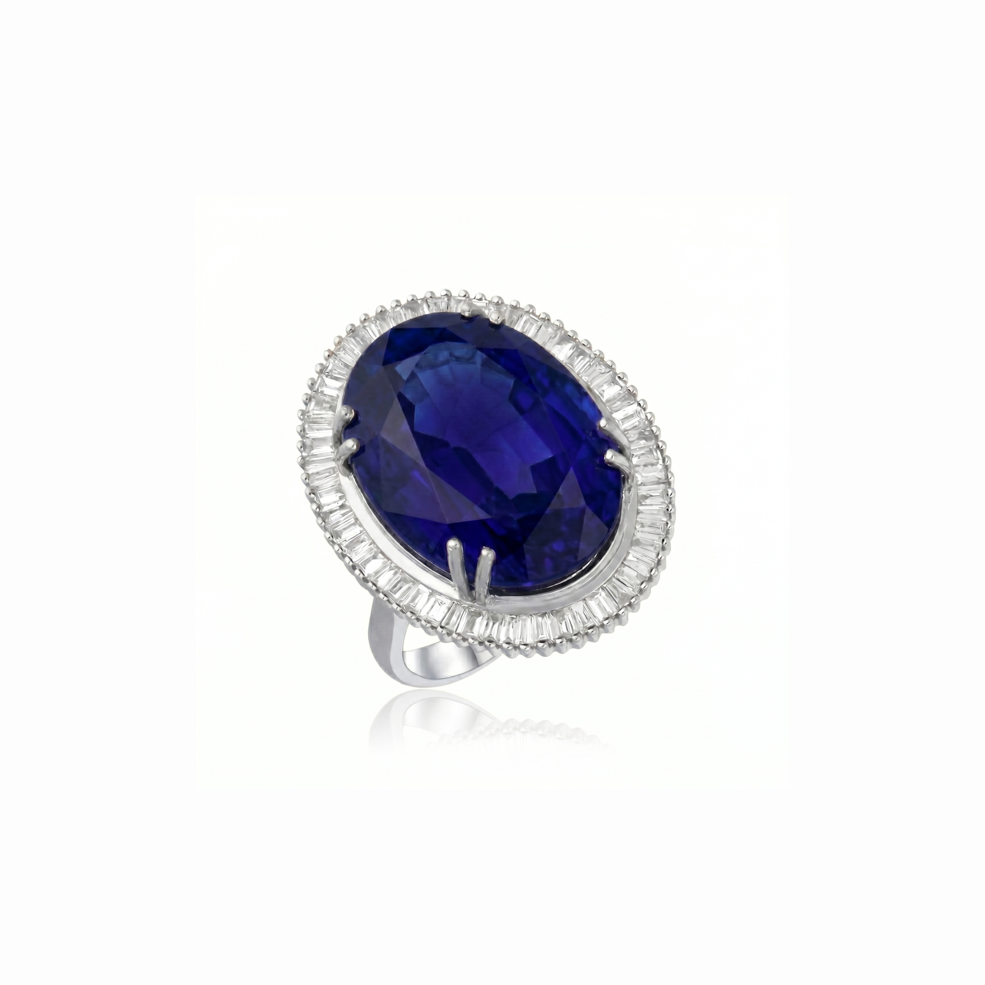 Ballerina Lab Grown Gemstone Ring