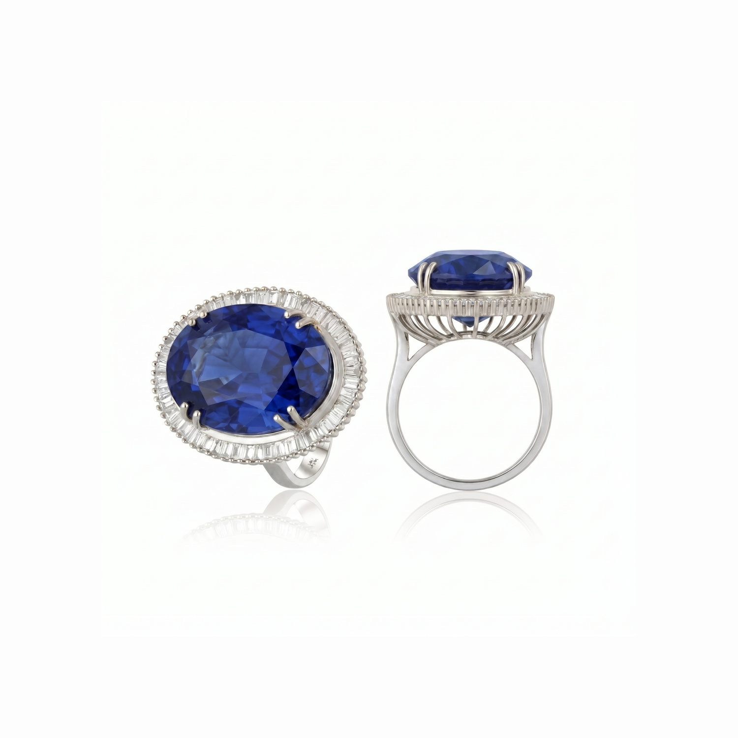Ballerina Lab Grown Gemstone Ring