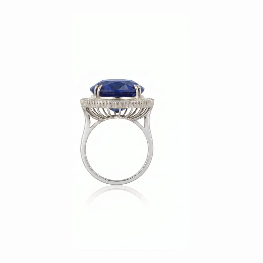 Ballerina Lab Grown Gemstone Ring