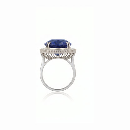 Ballerina Lab Grown Gemstone Ring