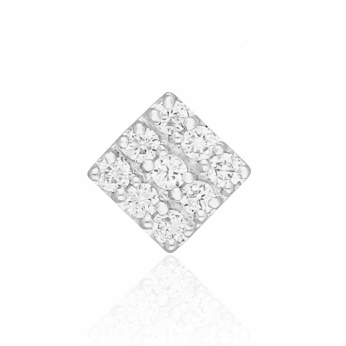 Sparkle Slate Lab Grown Diamond Nosepin