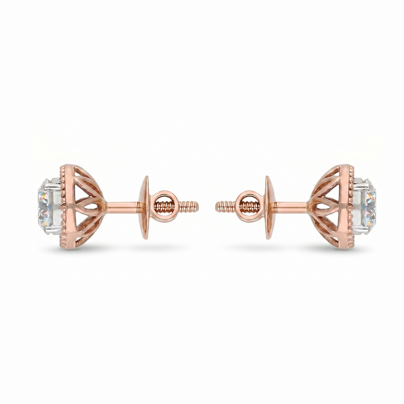 Bella Bead Lab Grown Diamond Earrings
