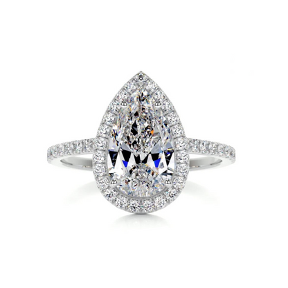 Celestial Dew Solitaire Lab Grown Diamond Ring