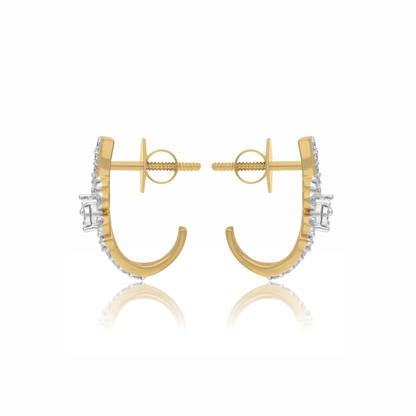 Bloom Burst Lab Grown Diamond Earrings