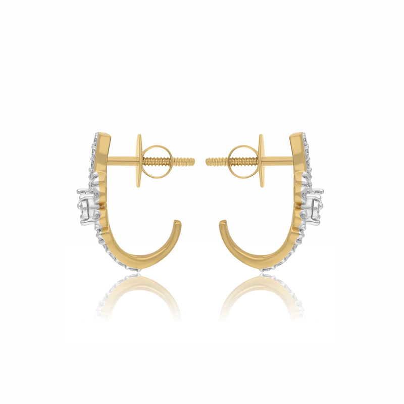 Bloom Burst Lab Grown Diamond Earrings