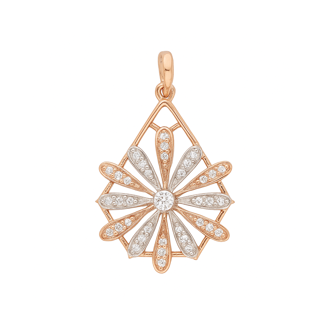 Starlit Marigold Lab Grown Diamond Pendant