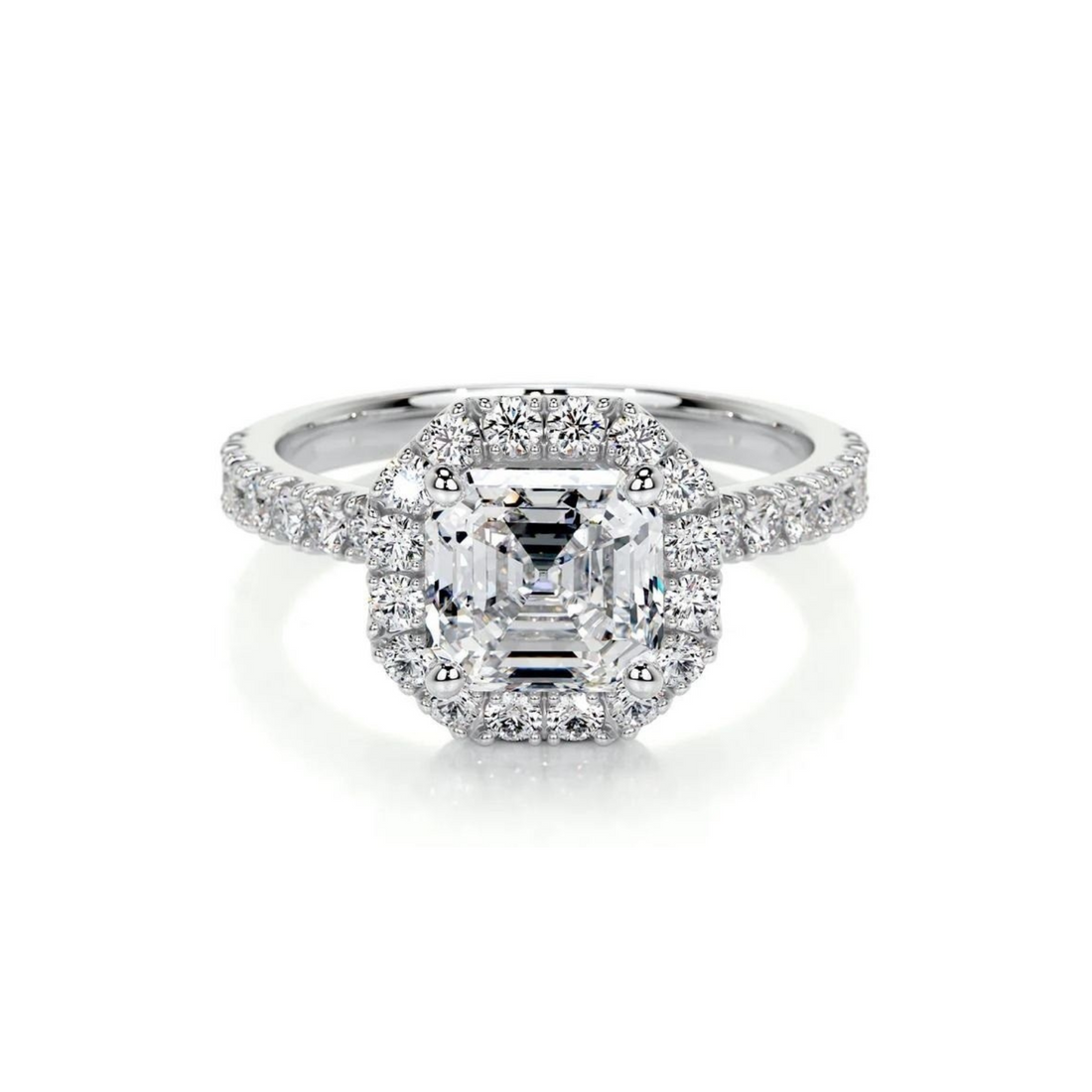 Palace Shine Solitaire Lab Grown Diamond Ring
