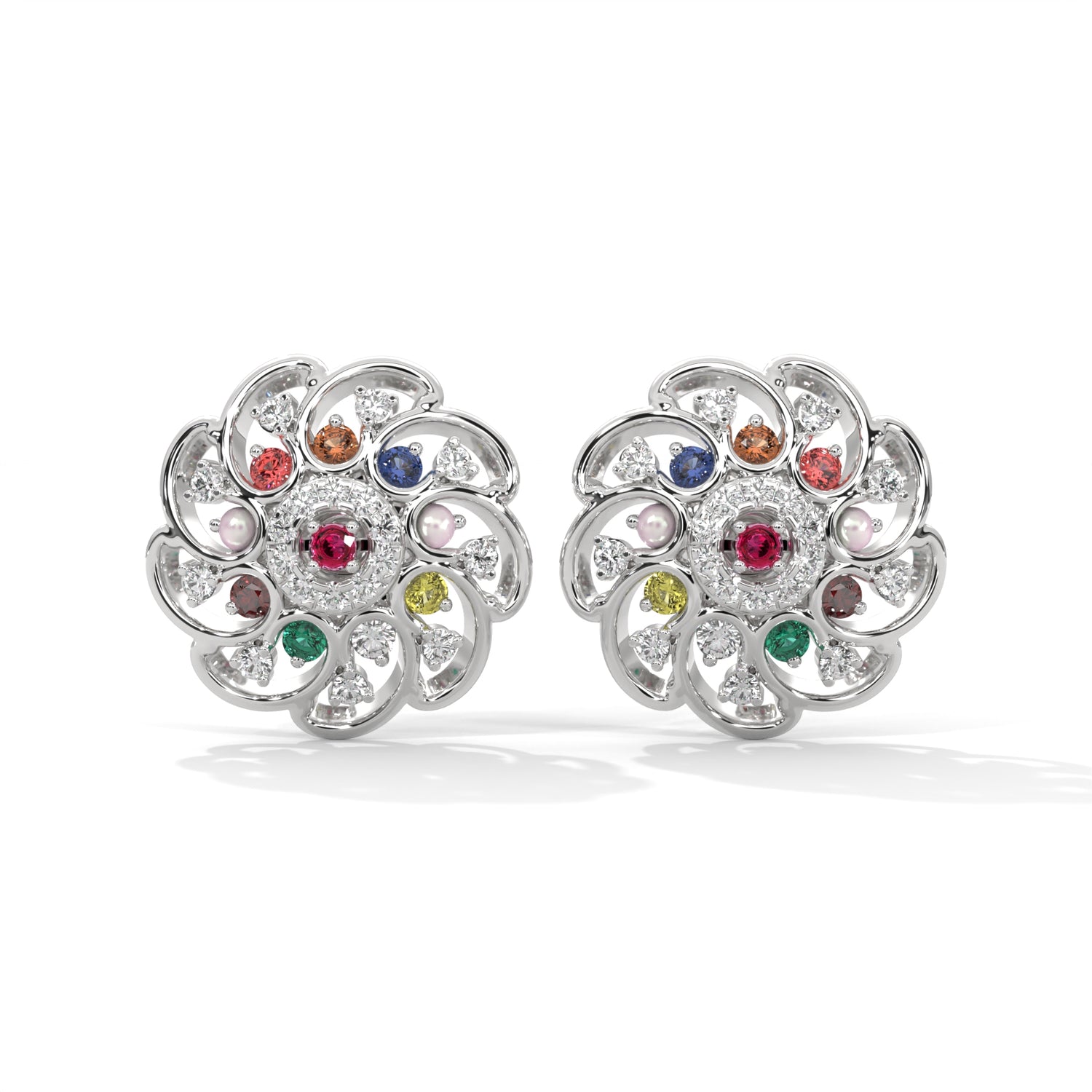 Solar Bloom Lab Grown Diamond Studs