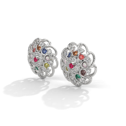 Solar Bloom Lab Grown Diamond Studs