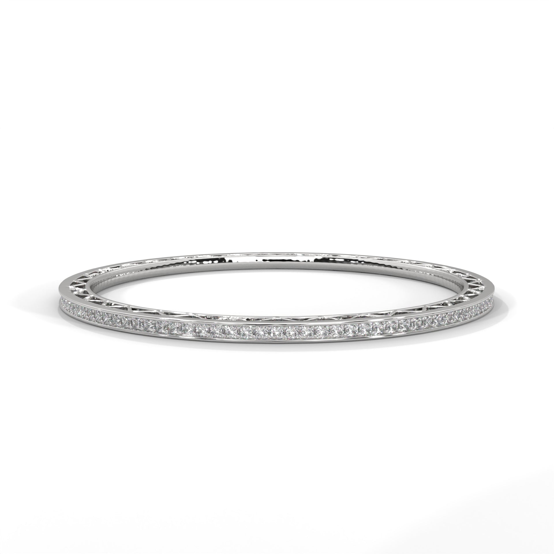 Classic Eternity Lab Grown Diamond Bangle