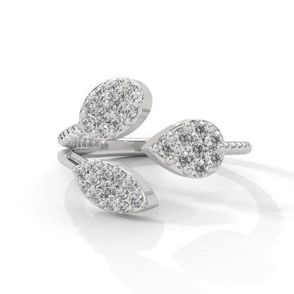Enchanted Leaf Lab Grown Diamond Ring