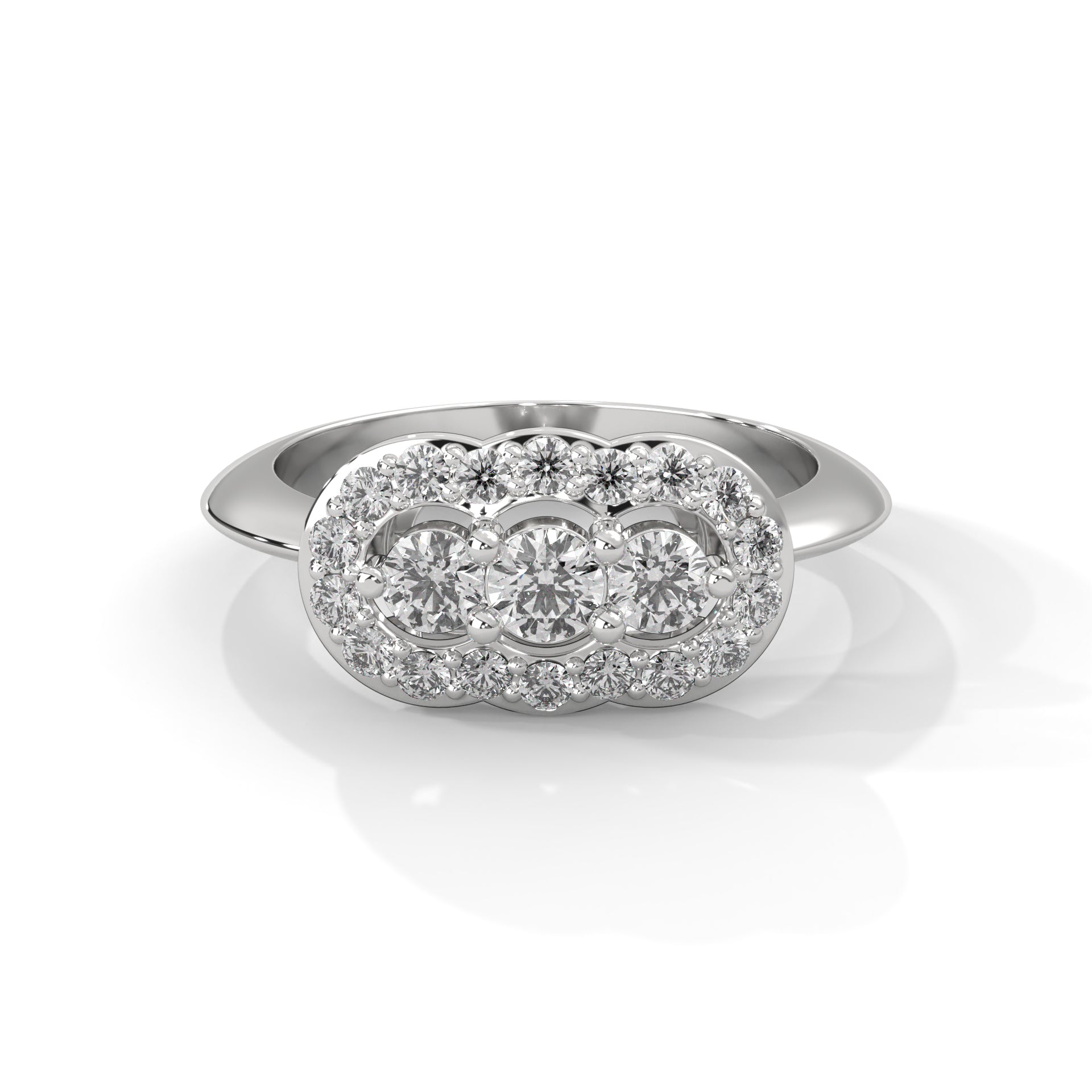 Majestic Radiance Lab Grown Diamond Ring